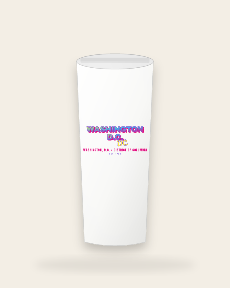 Washington, D.C. Music TV Insulated Tumbler 20oz