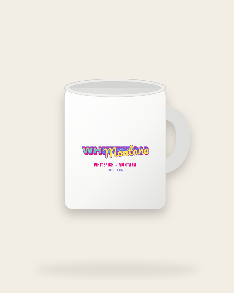 Whitefish Music TV Ceramic Mug 11oz