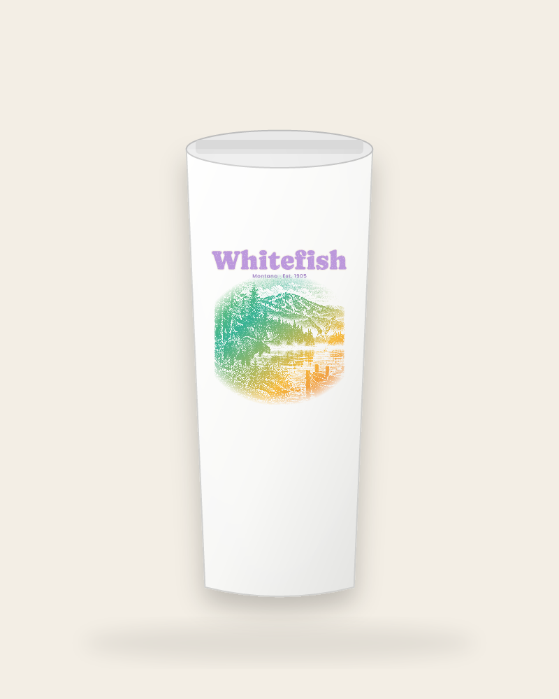 Whitefish Lake Moose Insulated Tumbler 20oz