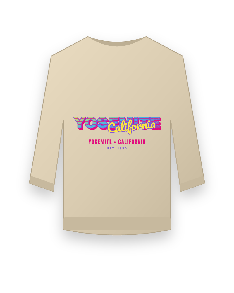 Yosemite Music TV Crewneck Sweatshirt