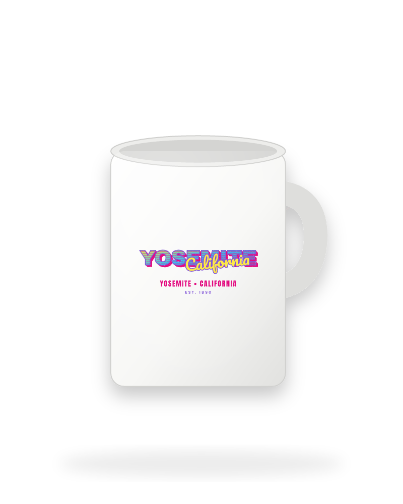 Yosemite Music TV Ceramic Mug 15oz
