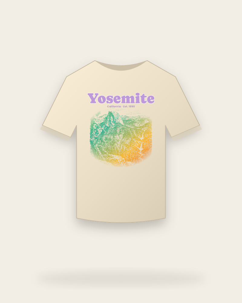 Yosemite Half Dome Classic Tee