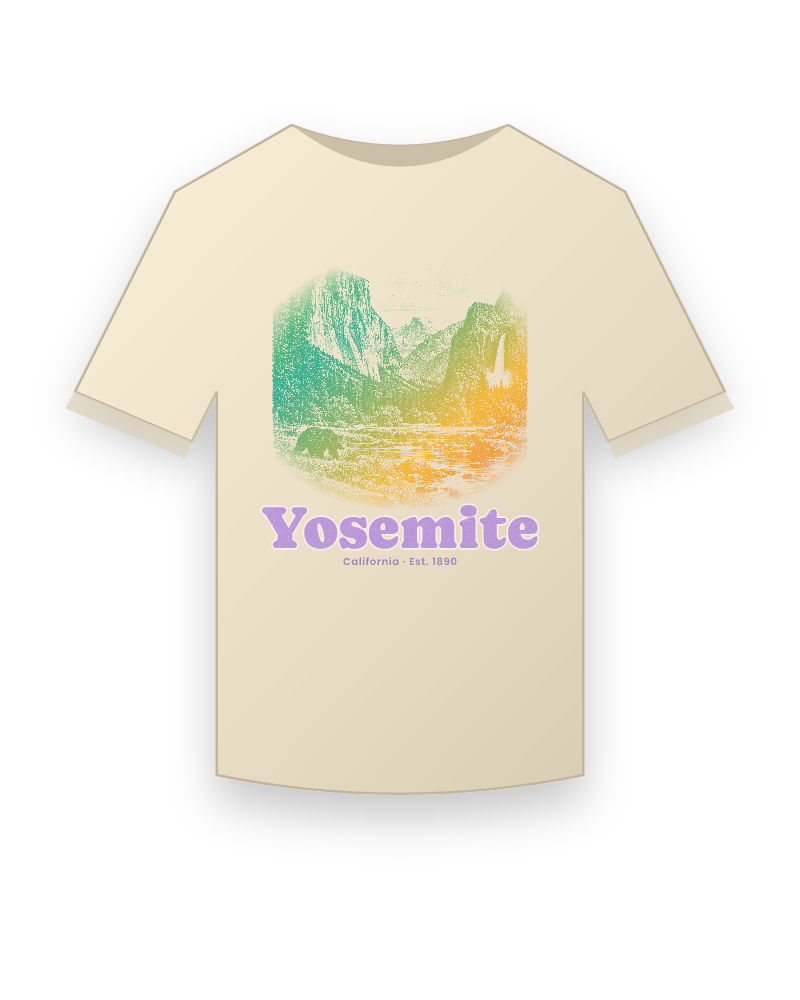 Yosemite Tunnel View Classic Tee