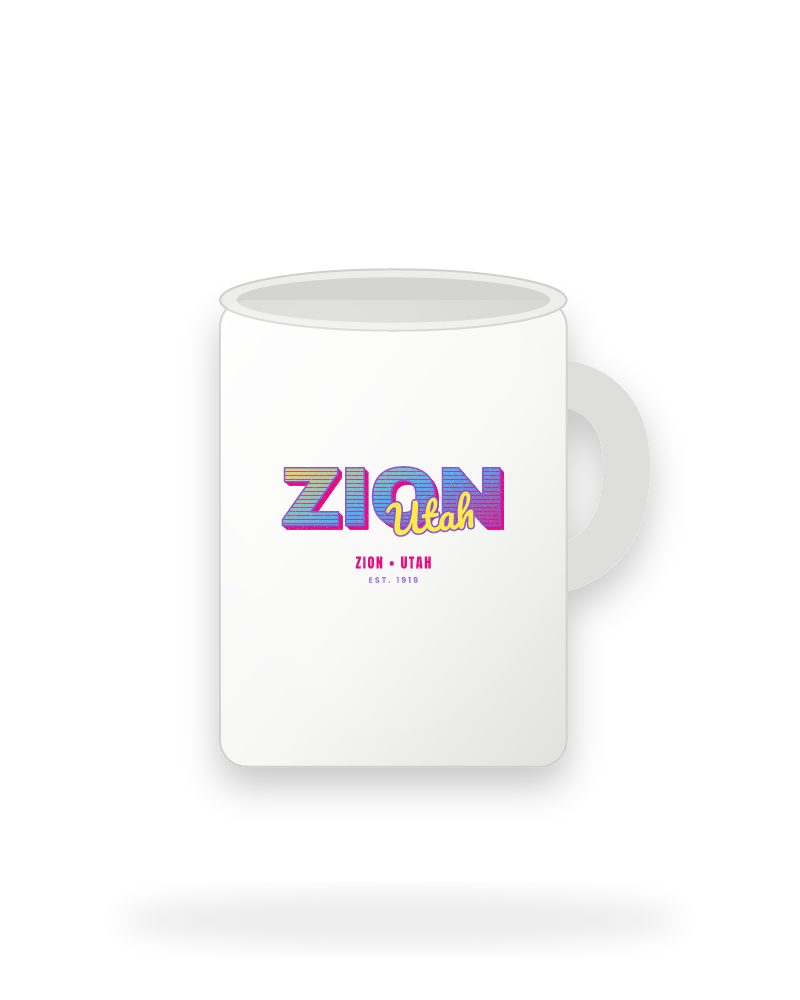 Zion Music TV Ceramic Mug 15oz