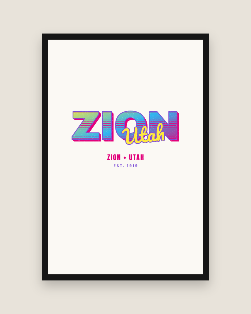 Zion Music TV Matte Poster