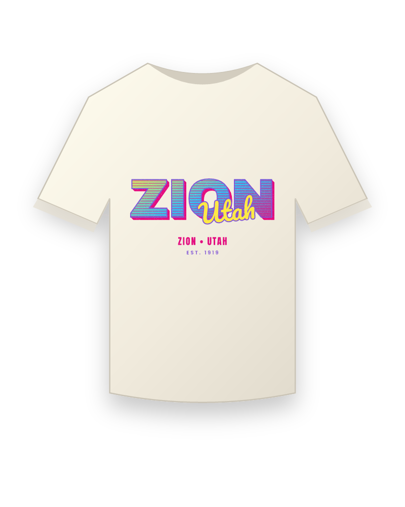 Zion Music TV Vintage Wash Tee