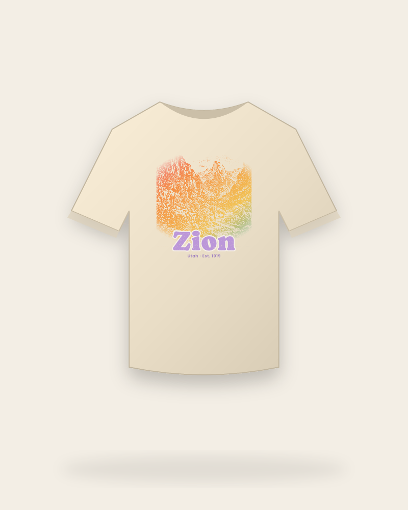 Zion Zion Canyon Classic Tee