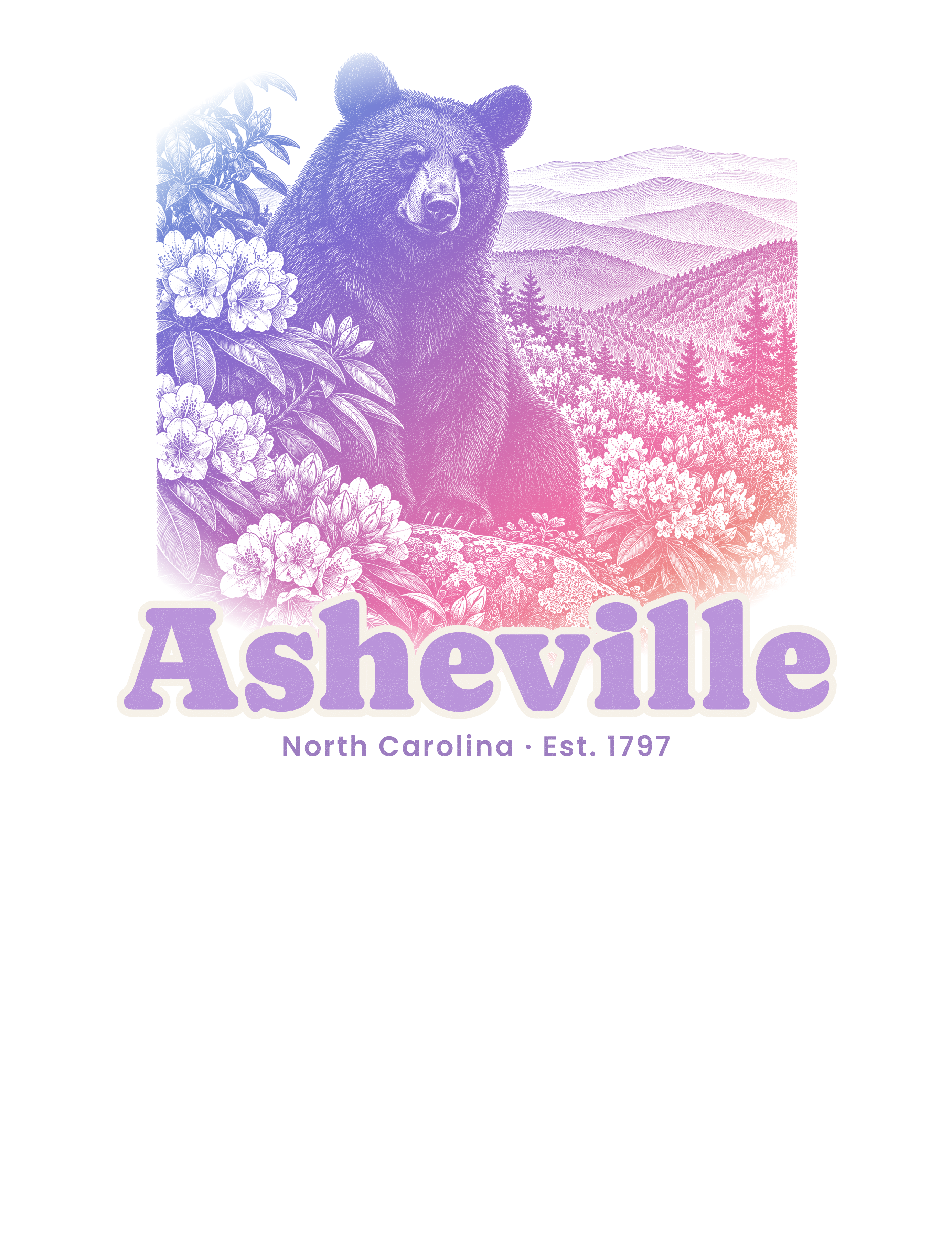 Asheville Black Bear artwork