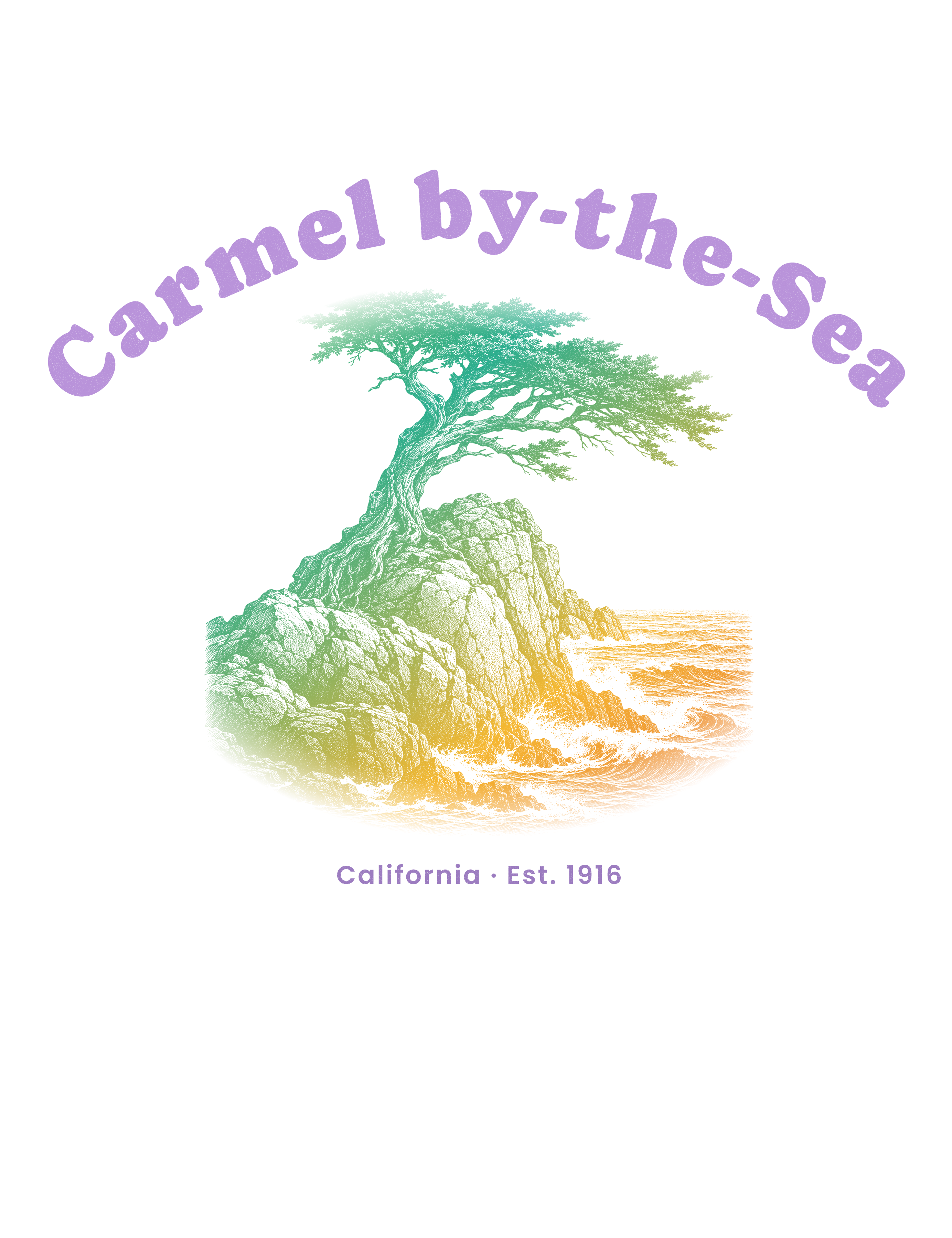 Carmel-by-the-Sea Lone Cypress artwork