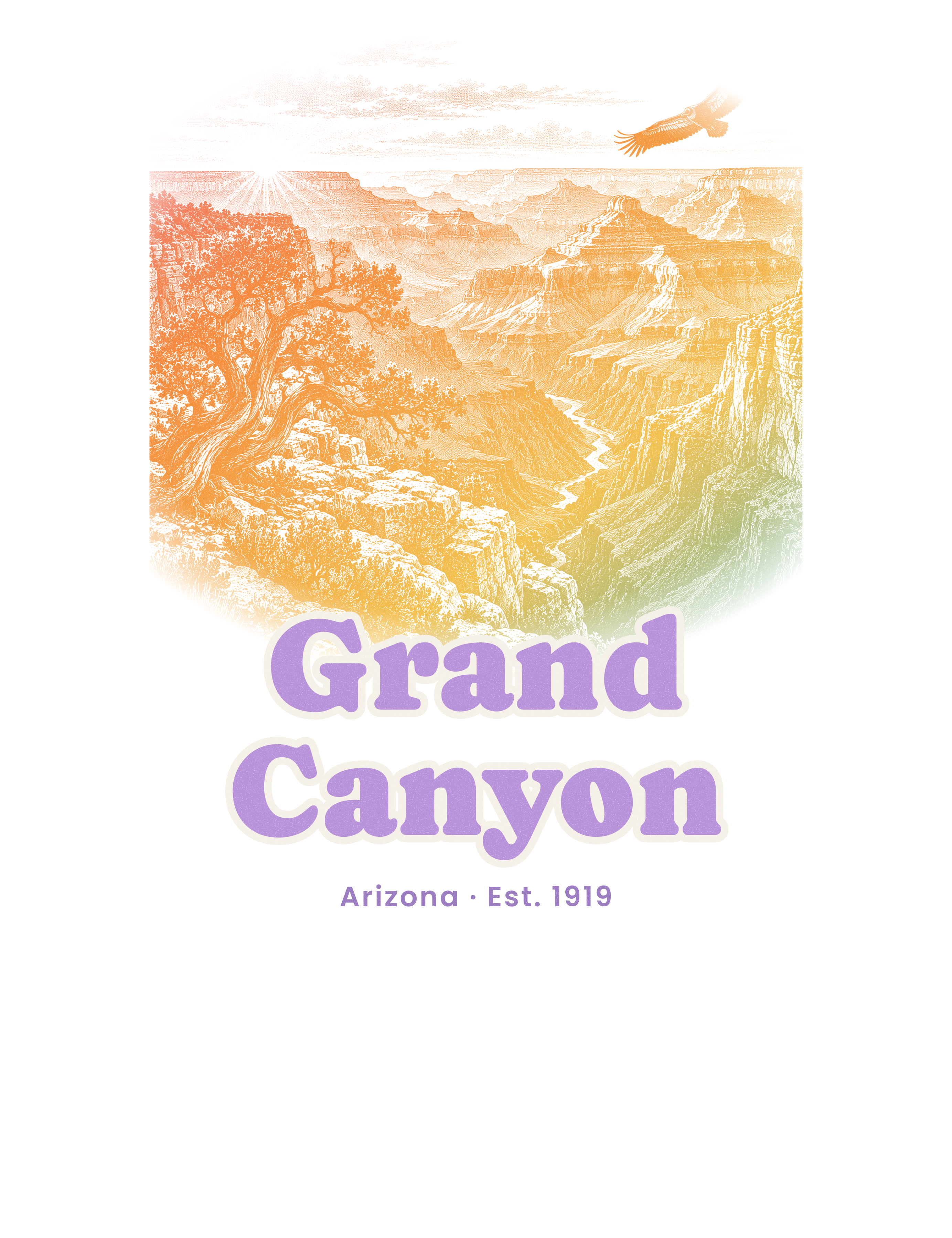 Grand Canyon South Rim Sunrise artwork