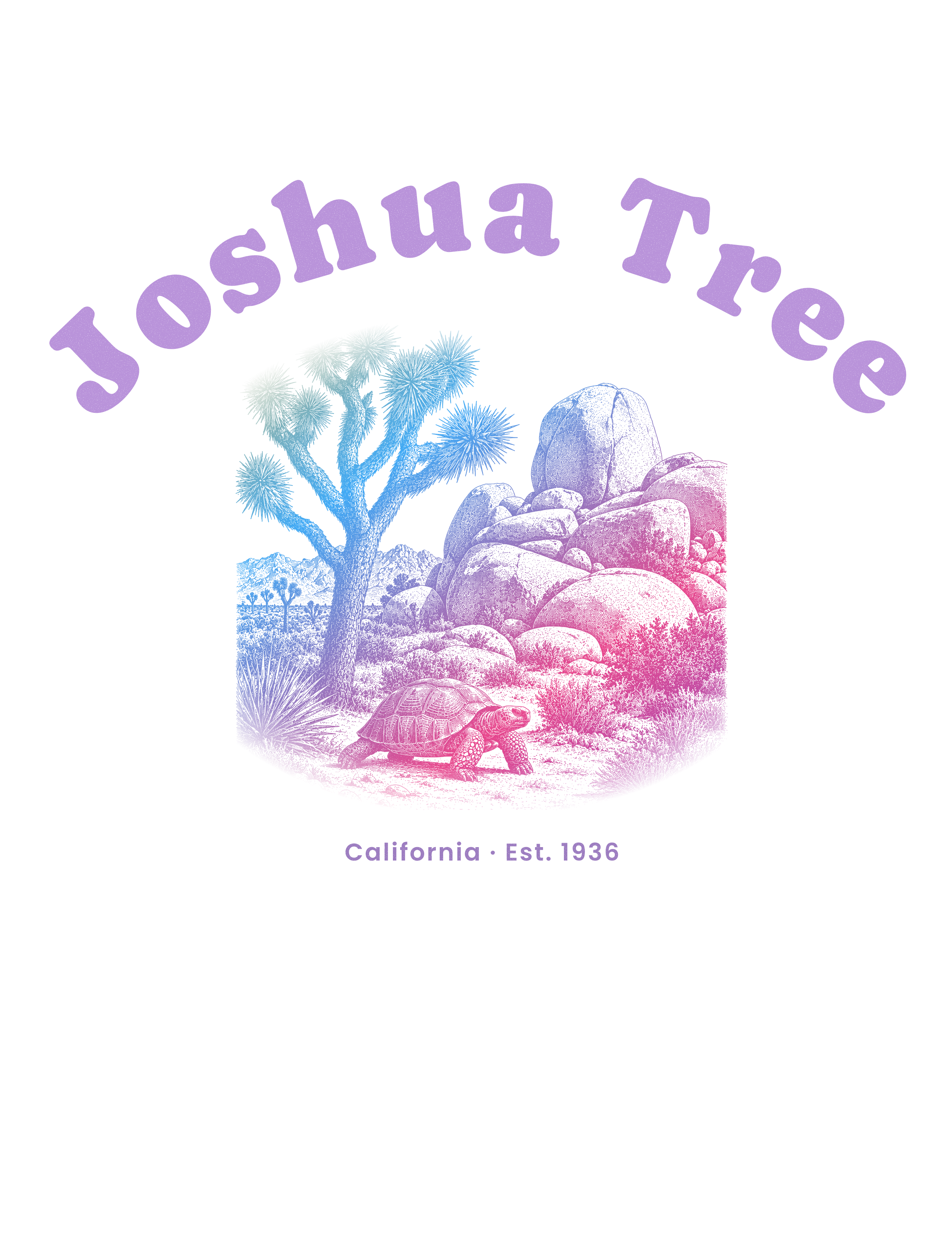 Joshua Tree Joshua Tree & Tortoise artwork