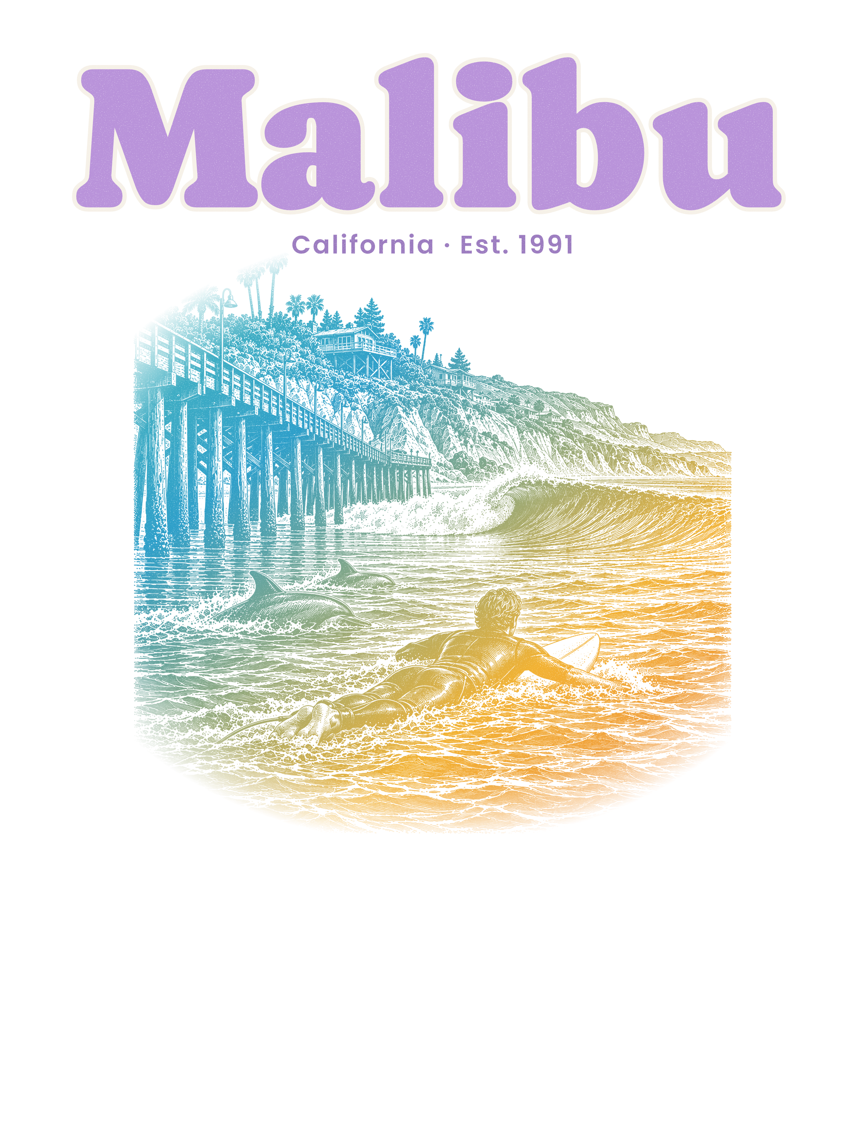 Malibu Point Break artwork