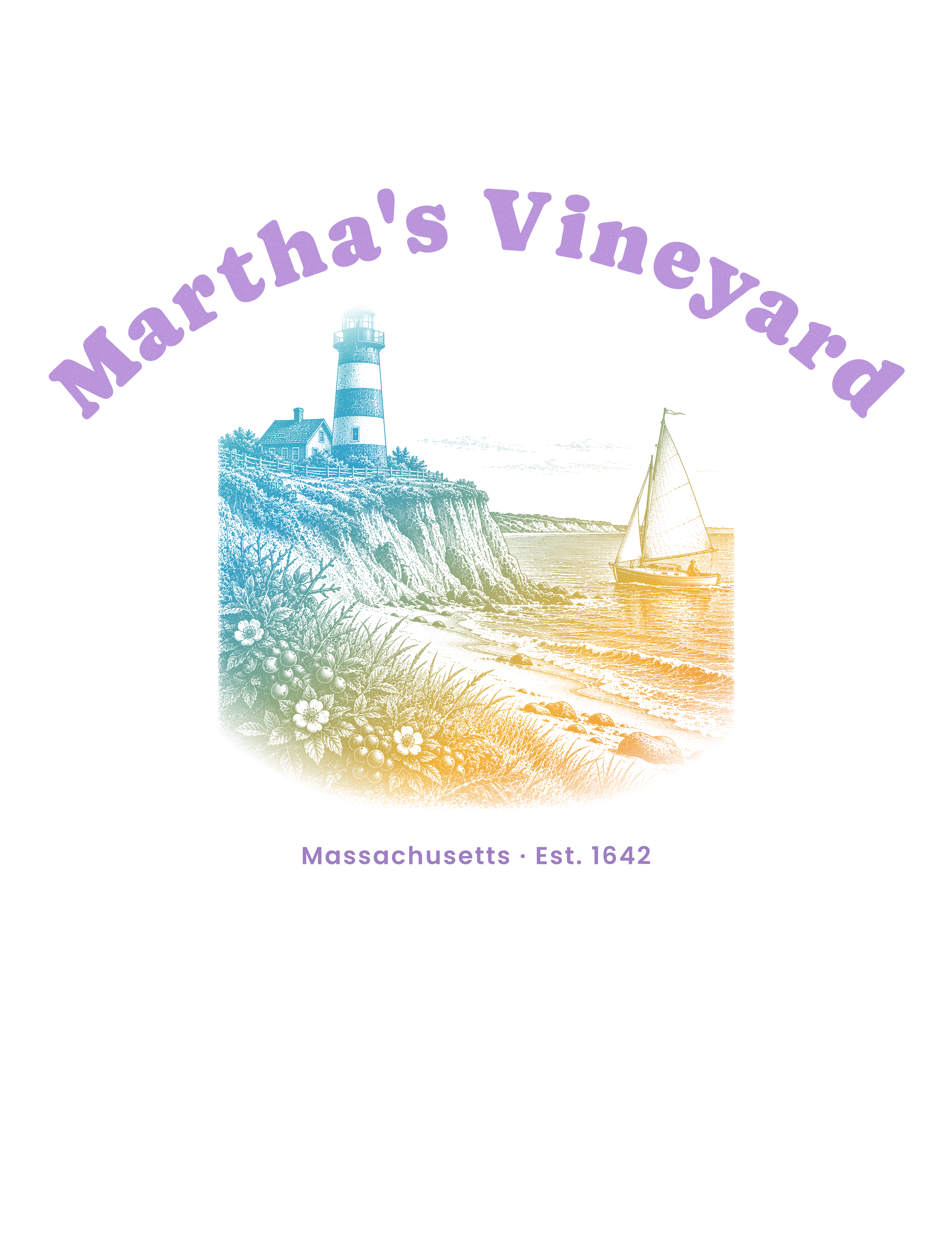Martha's Vineyard Aquinnah Lighthouse artwork