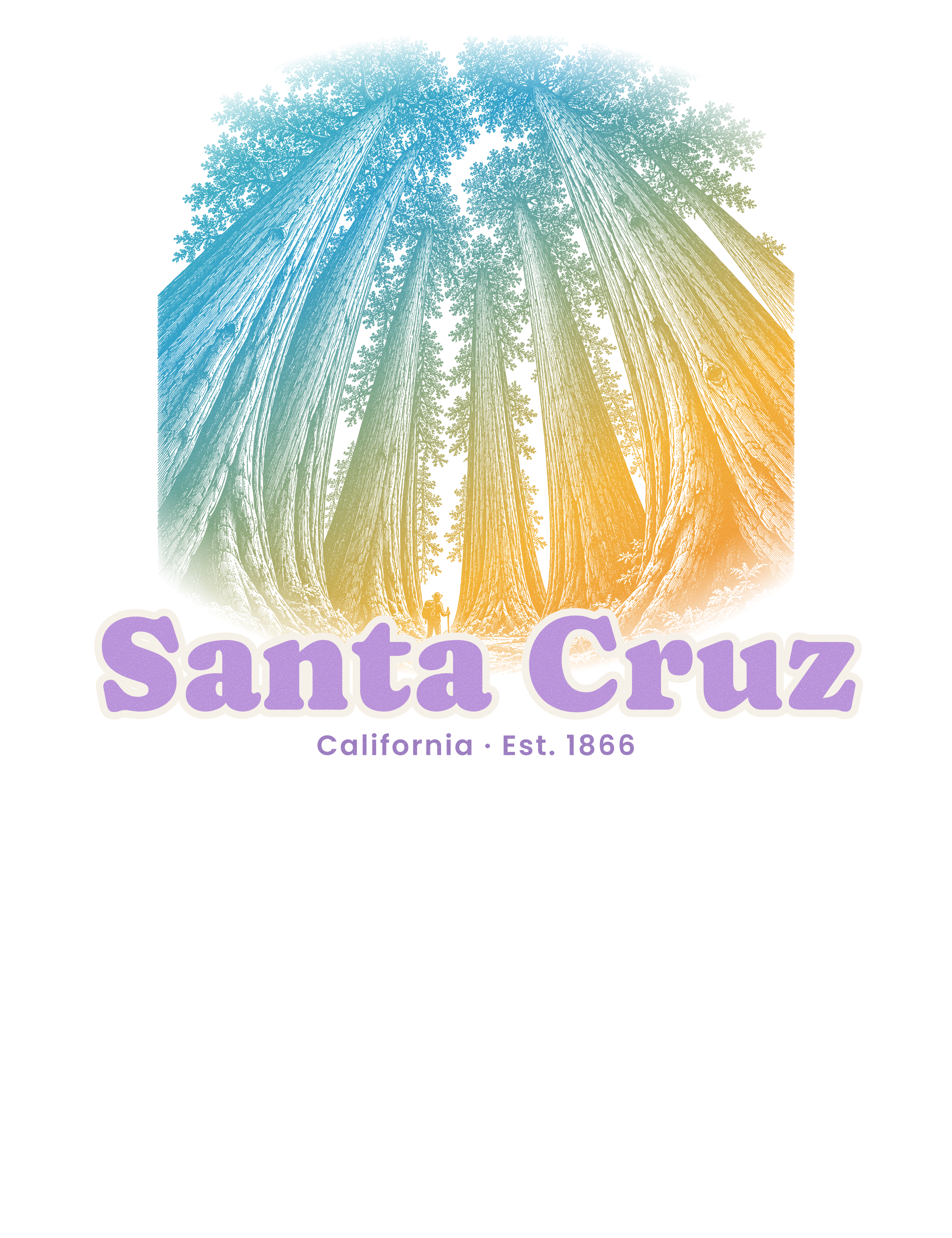 Santa Cruz Redwood Cathedral artwork