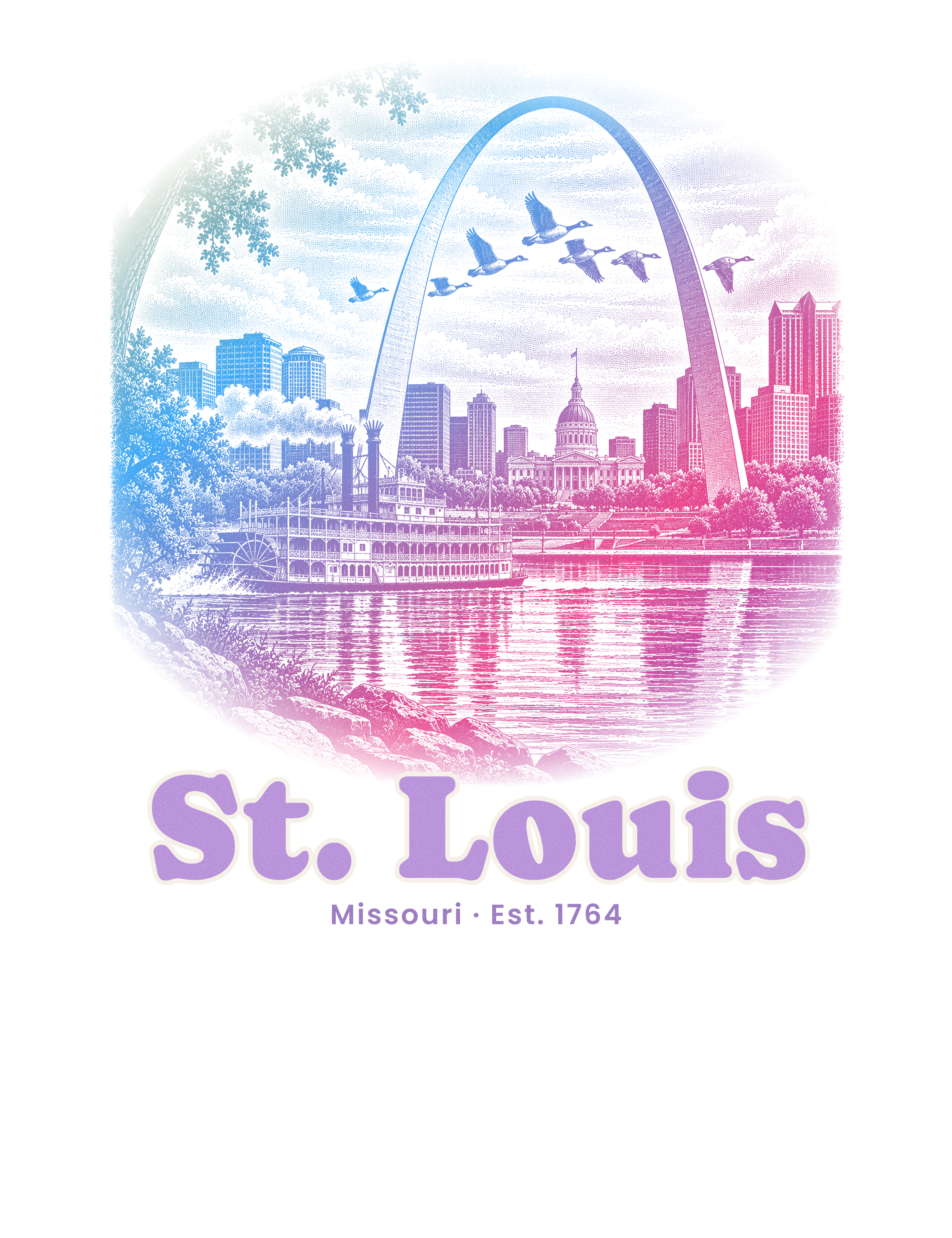 St. Louis Gateway Arch artwork