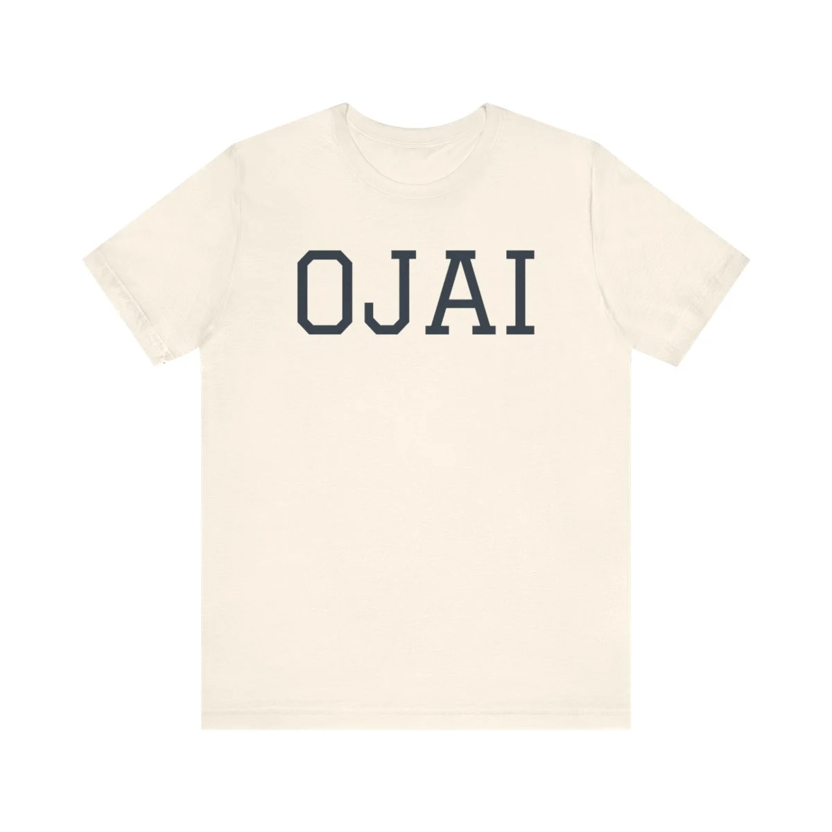 Ojai Varsity Classic Tee in Natural