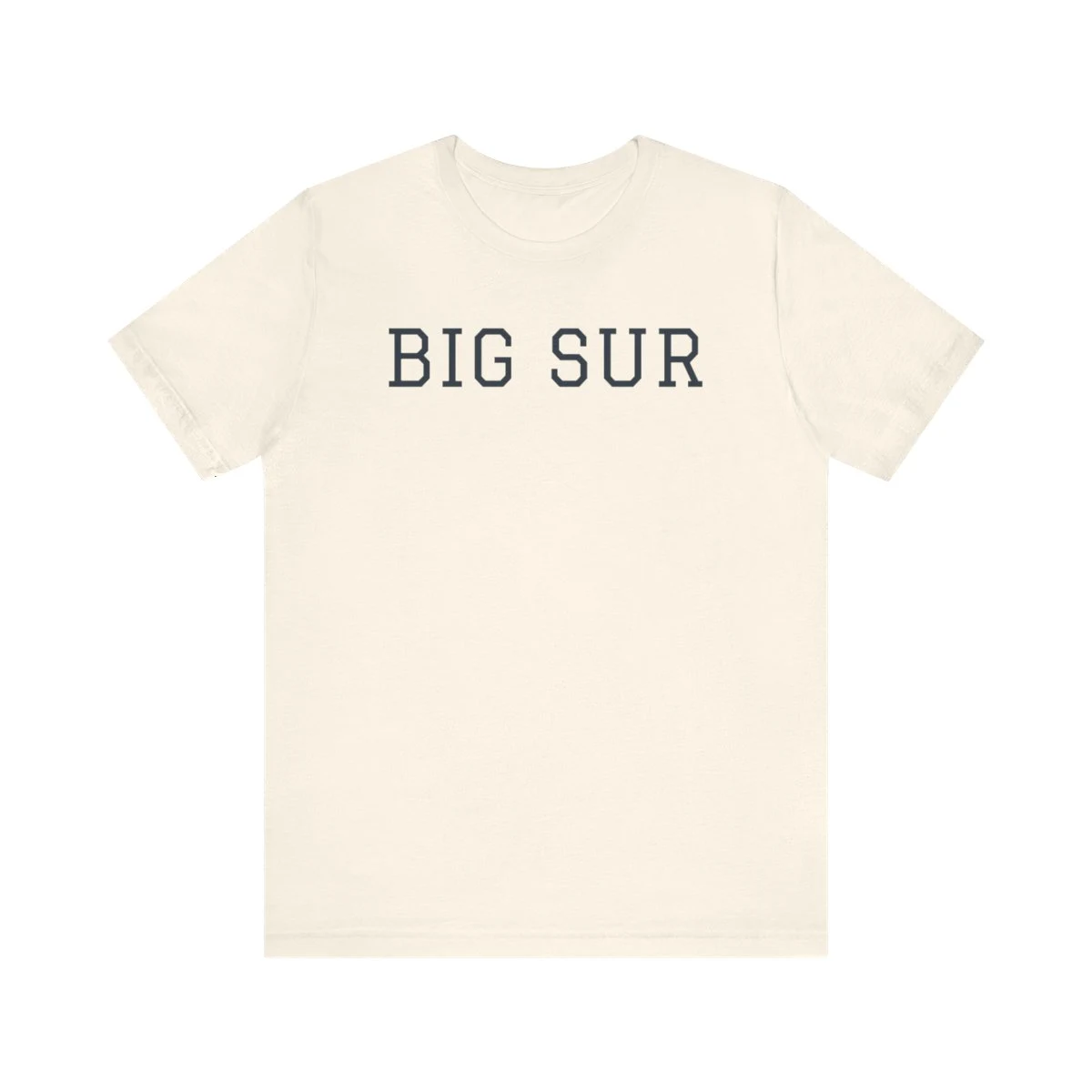 Big Sur Varsity Classic Tee in Natural